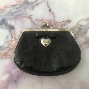 Coach Patent Leather Coin Purse NWT